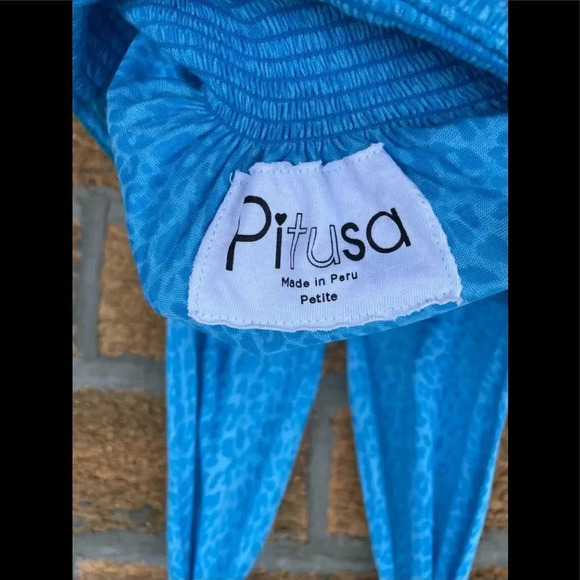 Pitusa Mini Halter Dress in Blue small/medium - Picture 9 of 10